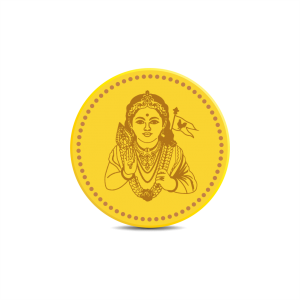 Murugan Divine Gold 22kt Coin 